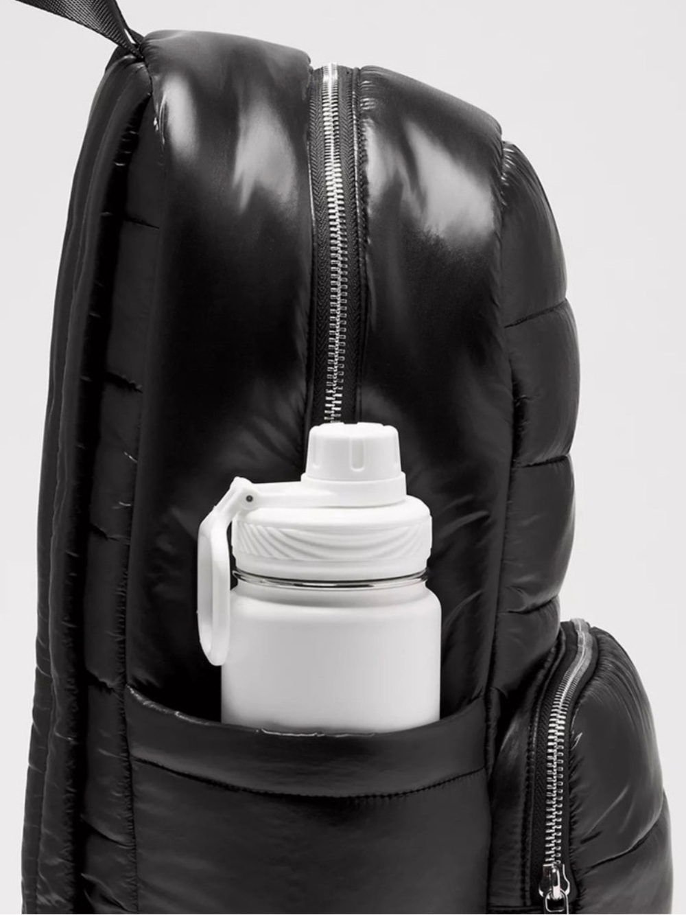 lululemon athletica Black Quilted Puffer Backpack - Picture 5 of 5